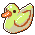 Green duck